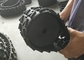 Mini Robot Rubber Tracks With Customized Wheels 123mm Width